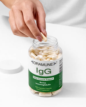 Oramune IgG Supplement for Gut & Immune Health
