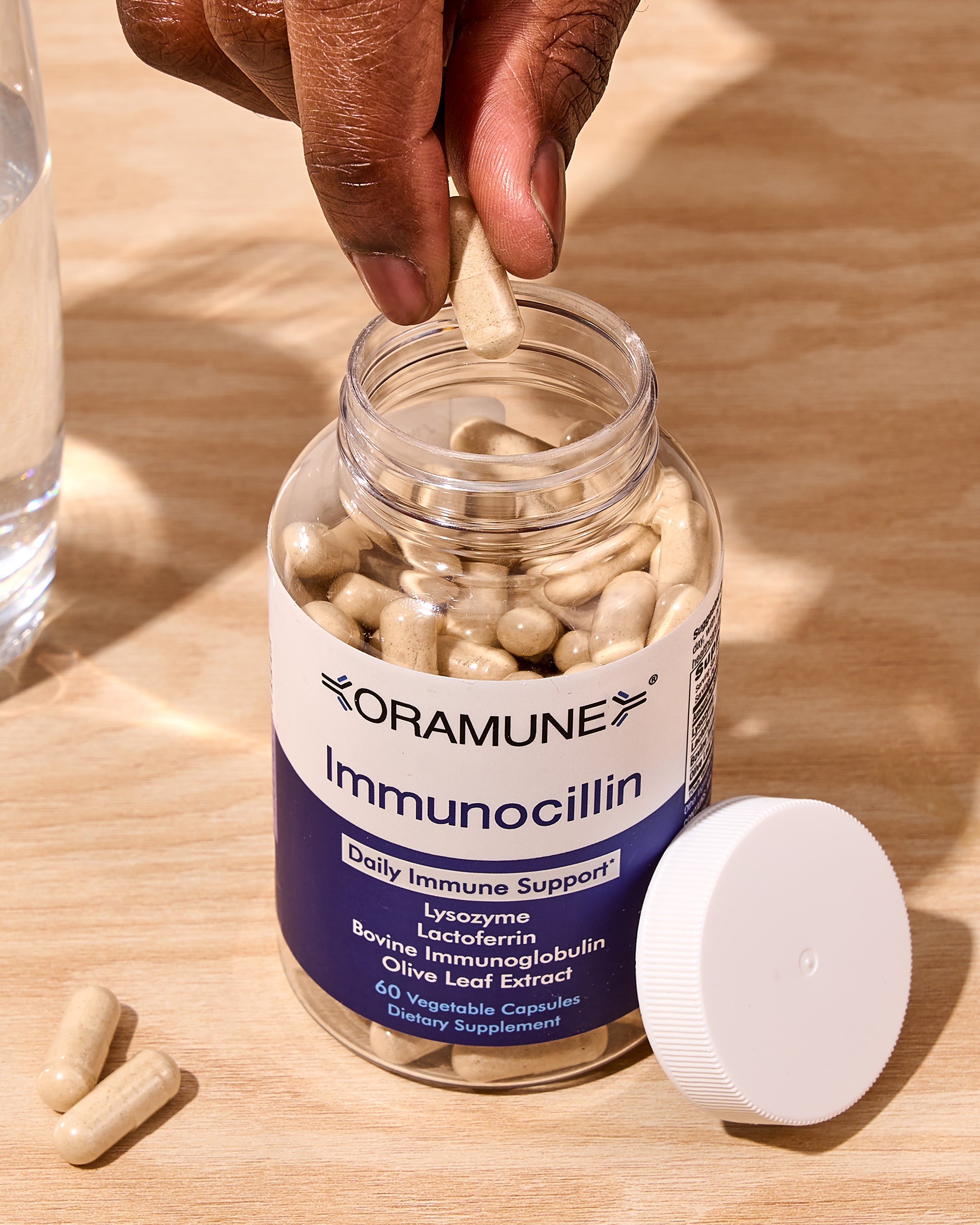 Lactoferrin, Lysozyme, Bovine IgG Supplement | ImmunoCillin