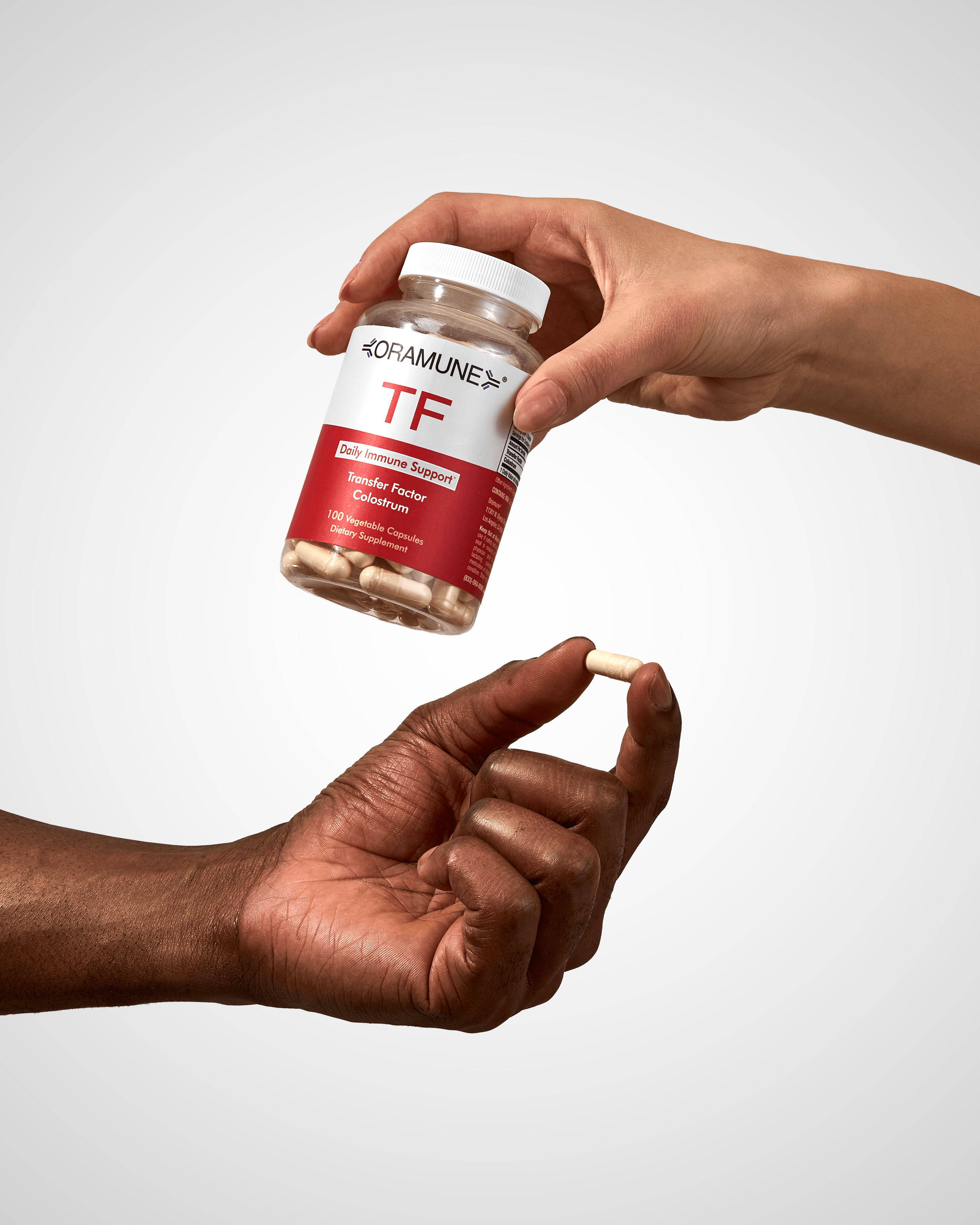 Oramune Transfer Factor Wellness Supplement Product